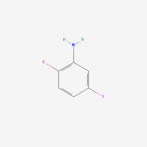 2-fluoro-5-iodoaniline (CAS: 886362-82-9) - Chemical Structure and Molecular Formula 