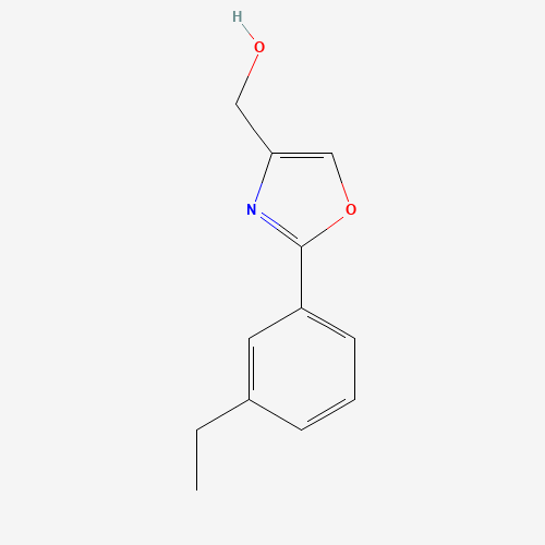 [2-(3-ethylphenyl)-1,3-oxazol-4-yl]methanol (CAS: 885272-71-9) - Related Chemical Product