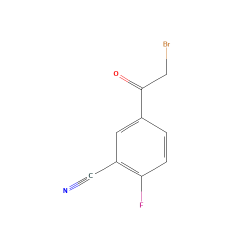 5-(2-bromoacetyl)-2-fluorobenzonitrile (CAS: 1426071-23-9) - Related Chemical Product