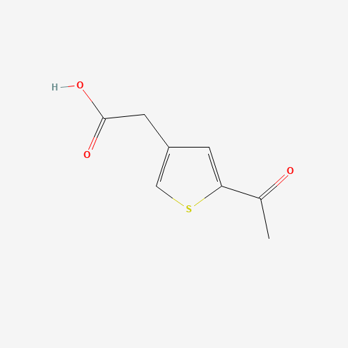 2-(5-acetylthiophen-3-yl)acetic acid (CAS: 41908-06-9) - Related Chemical Product