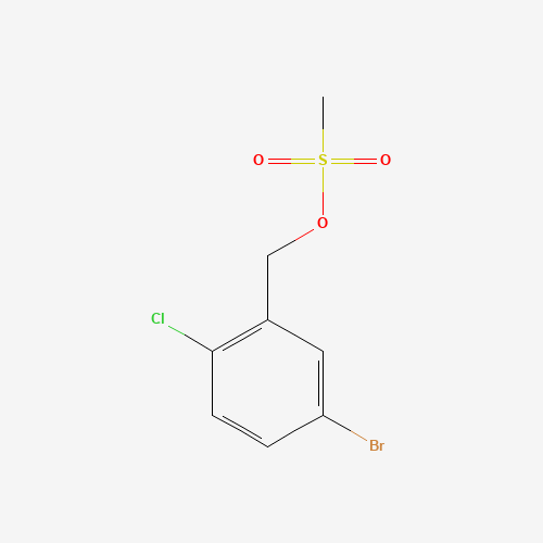 (5-bromo-2-chlorophenyl)methyl methanesulfonate (CAS: 1026202-39-0) - Related Chemical Product