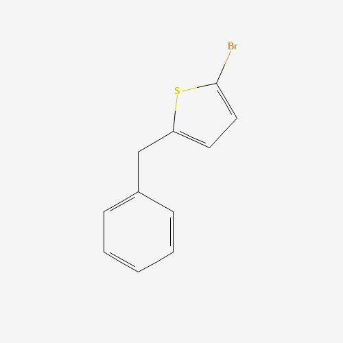 2-benzyl-5-bromothiophene (CAS: 117175-13-0) - Chemical Structure and Molecular Formula 