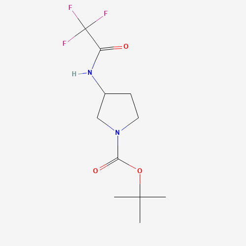tert-butyl 3-[(2,2,2-trifluoroacetyl)amino]pyrrolidine-1-carboxylate (CAS: 454709-93-4) - Related Chemical Product