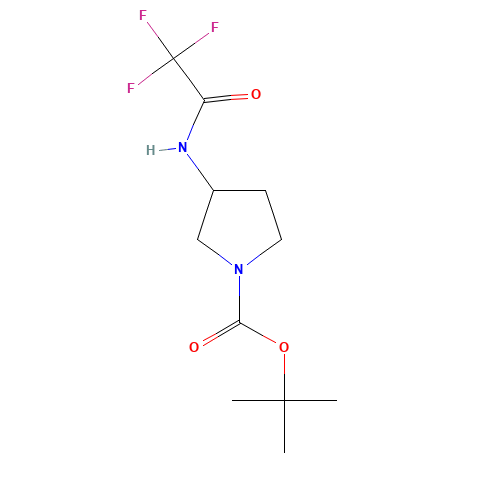 tert-butyl 3-[(2,2,2-trifluoroacetyl)amino]pyrrolidine-1-carboxylate (CAS: 454709-93-4) - Related Chemical Product