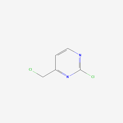 2-chloro-4-(chloromethyl)pyrimidine (CAS: 944902-31-2) - Chemical Structure and Molecular Formula 