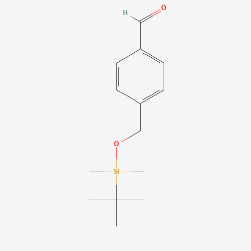 4-[[tert-butyl(dimethyl)silyl]oxymethyl]benzaldehyde (CAS: 160744-60-5) - Related Chemical Product