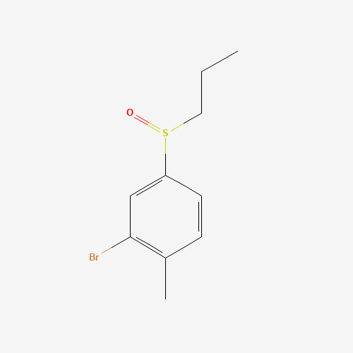 2-bromo-1-methyl-4-propylsulfinylbenzene (CAS: 1240288-63-4) - Related Chemical Product