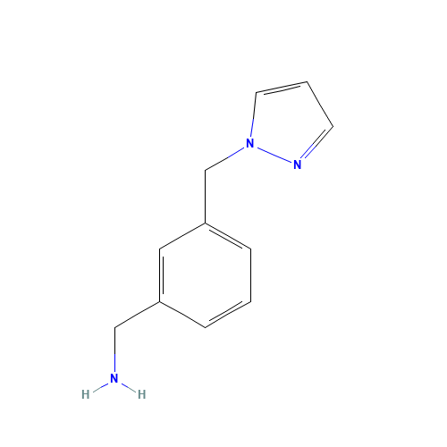 [3-(pyrazol-1-ylmethyl)phenyl]methanamine (CAS: 562803-76-3) - Related Chemical Product