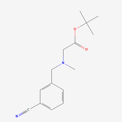 tert-butyl 2-[(3-cyanophenyl)methyl-methylamino]acetate (CAS: 1141474-22-7) - Related Chemical Product