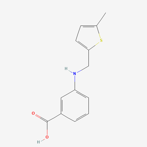 3-[(5-methylthiophen-2-yl)methylamino]benzoic acid (CAS: 869950-50-5) - Related Chemical Product
