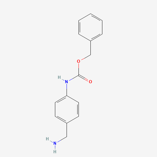 benzyl N-[4-(aminomethyl)phenyl]carbamate (CAS: 443331-14-4) - Related Chemical Product