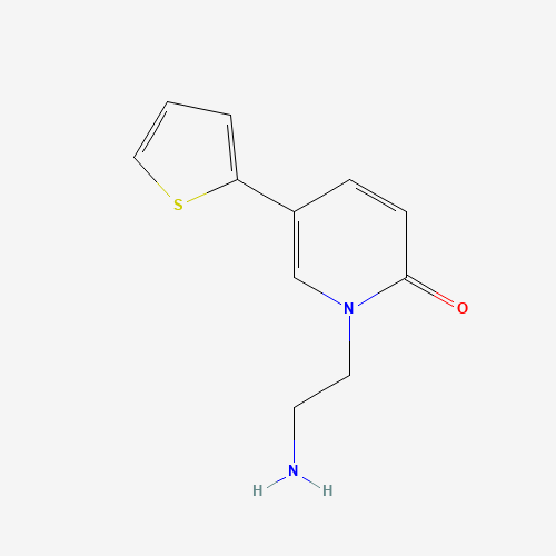 1-(2-aminoethyl)-5-thiophen-2-ylpyridin-2-one (CAS: 1051315-91-3) - Related Chemical Product