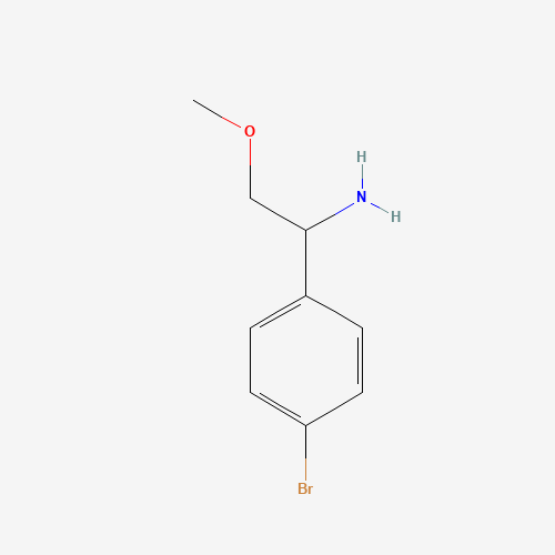 1-(4-bromophenyl)-2-methoxyethanamine (CAS: 1270557-79-3) - Related Chemical Product