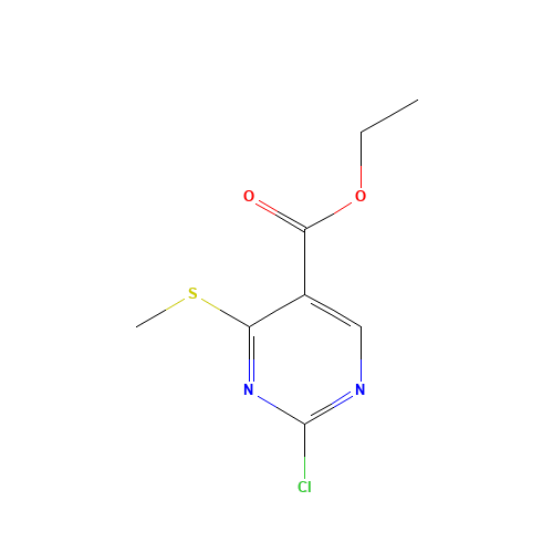 ethyl 2-chloro-4-methylsulfanylpyrimidine-5-carboxylate (CAS: 643086-93-5) - Related Chemical Product