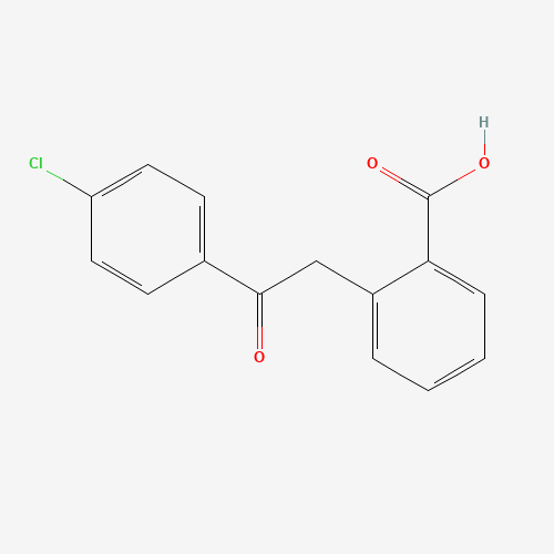 2-[2-(4-chlorophenyl)-2-oxoethyl]benzoic acid (CAS: 92428-45-0) - Related Chemical Product