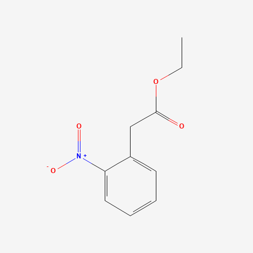 ethyl 2-(2-nitrophenyl)acetate (CAS: 31912-02-4) - Chemical Structure and Molecular Formula 