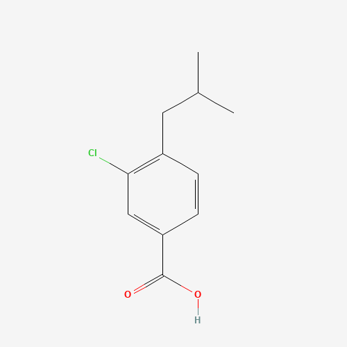 3-chloro-4-(2-methylpropyl)benzoic acid (CAS: 885706-15-0) - Related Chemical Product
