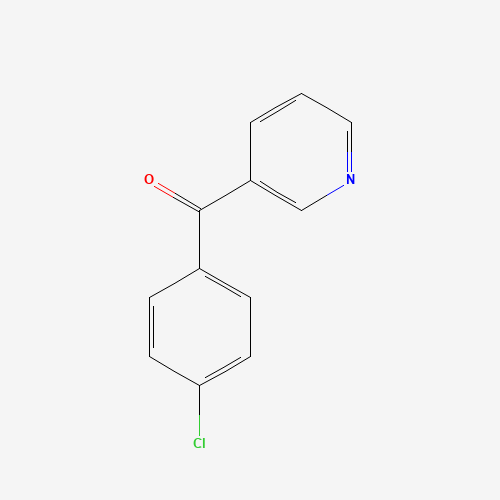 (4-chlorophenyl)-pyridin-3-ylmethanone chemical structure (4-chlorophenyl)-pyridin-3-ylmethanone (CAS: 14548-44-8) - Chemical Structure and Molecular Formula