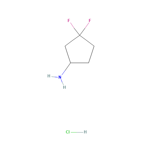 3,3-difluorocyclopentan-1-amine;hydrochloride (CAS: 939398-48-8) - Related Chemical Product