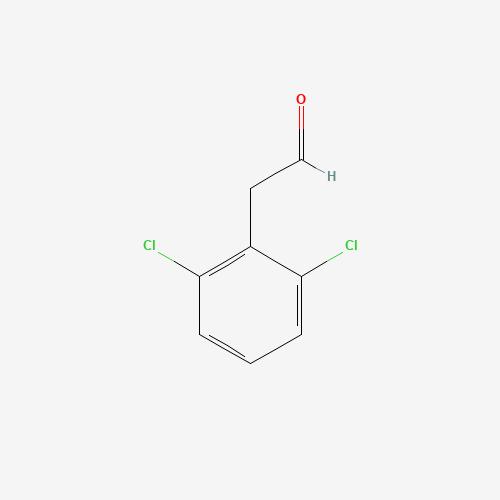 2-(2,6-dichlorophenyl)acetaldehyde (CAS: 20973-90-4) - Chemical Structure and Molecular Formula 