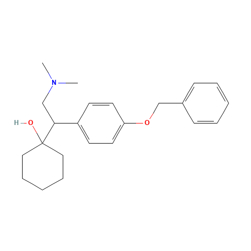 1-[2-(dimethylamino)-1-(4-phenylmethoxyphenyl)ethyl]cyclohexan-1-ol (CAS: 93413-61-7) - Related Chemical Product