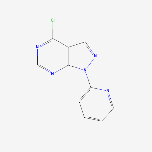 4-chloro-1-pyridin-2-ylpyrazolo[3,4-d]pyrimidine (CAS: 650637-99-3) - Related Chemical Product