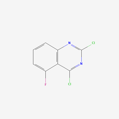 2,4-dichloro-5-fluoroquinazoline (CAS: 87611-00-5) - Chemical Structure and Molecular Formula 