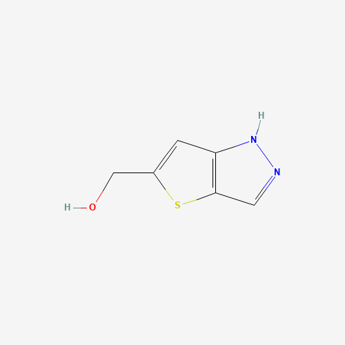 1H-thieno[3,2-c]pyrazol-5-ylmethanol (CAS: 848358-06-5) - Chemical Structure and Molecular Formula 
