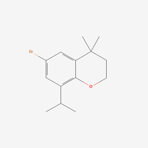 6-bromo-4,4-dimethyl-8-propan-2-yl-2,3-dihydrochromene (CAS: 1220476-15-2) - Related Chemical Product