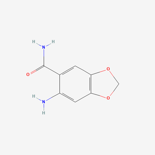 6-amino-1,3-benzodioxole-5-carboxamide (CAS: 53216-40-3) - Related Chemical Product