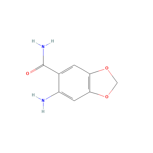 6-amino-1,3-benzodioxole-5-carboxamide (CAS: 53216-40-3) - Related Chemical Product