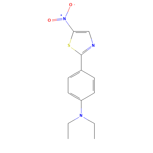 N,N-diethyl-4-(5-nitro-1,3-thiazol-2-yl)aniline (CAS: 1542258-96-7) - Related Chemical Product