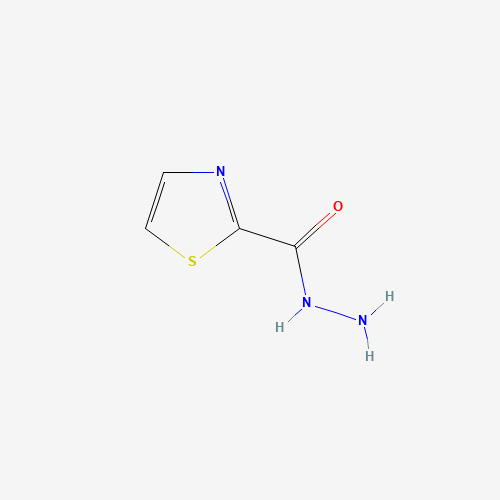 1,3-thiazole-2-carbohydrazide (CAS: 16733-90-7) - Chemical Structure and Molecular Formula 