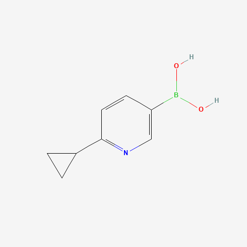 (6-cyclopropylpyridin-3-yl)boronic acid (CAS: 1253055-87-6) - Related Chemical Product