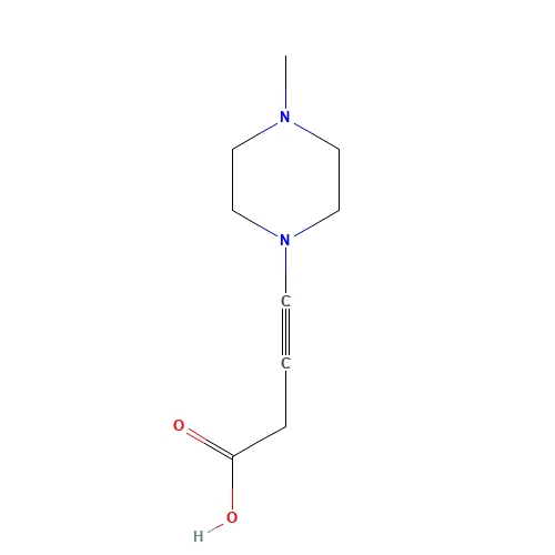 4-(4-methylpiperazin-1-yl)but-3-ynoic acid (CAS: 214487-27-1) - Related Chemical Product