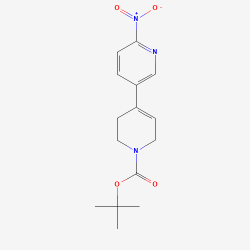 tert-butyl 4-(6-nitropyridin-3-yl)-3,6-dihydro-2H-pyridine-1-carboxylate (CAS: 1231930-22-5) - Related Chemical Product