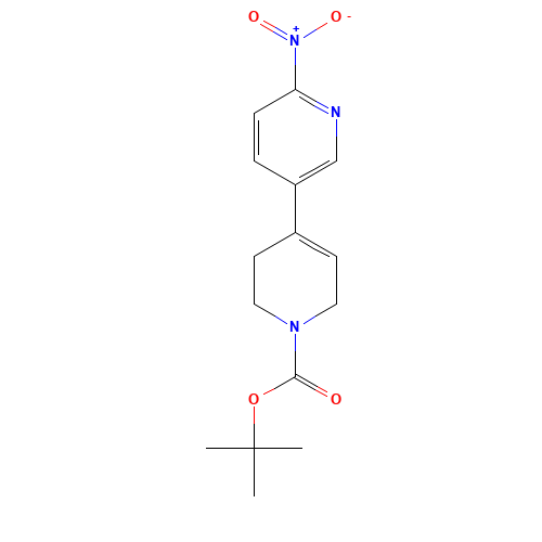 tert-butyl 4-(6-nitropyridin-3-yl)-3,6-dihydro-2H-pyridine-1-carboxylate (CAS: 1231930-22-5) - Related Chemical Product