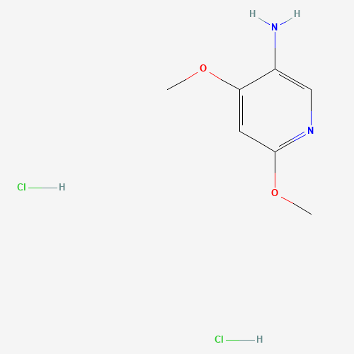 4,6-dimethoxypyridin-3-amine;dihydrochloride (CAS: 50503-42-9) - Related Chemical Product