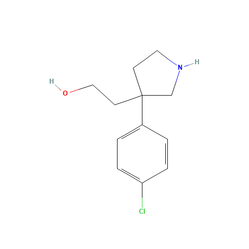 2-[3-(4-chlorophenyl)pyrrolidin-3-yl]ethanol (CAS: 52423-70-8) - Related Chemical Product
