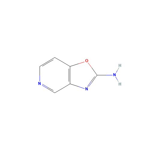 [1,3]oxazolo[4,5-c]pyridin-2-amine (CAS: 114498-55-4) - Chemical Structure and Molecular Formula 