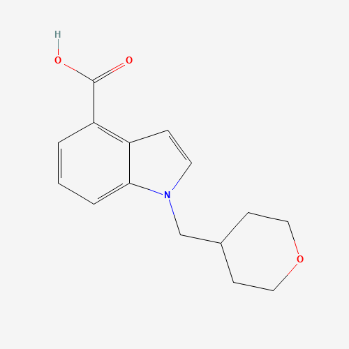 1-(oxan-4-ylmethyl)indole-4-carboxylic acid (CAS: 1431309-18-0) - Related Chemical Product