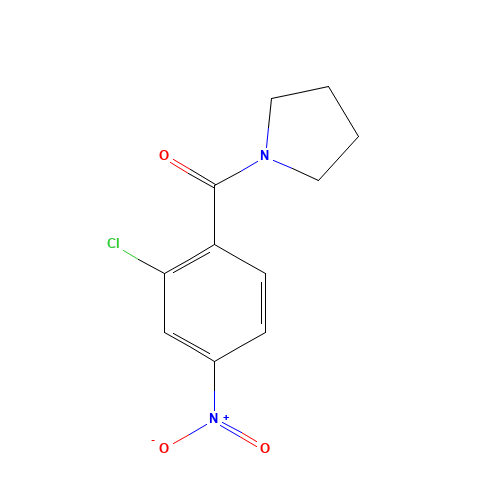 (2-chloro-4-nitrophenyl)-pyrrolidin-1-ylmethanone (CAS: 209959-68-2) - Related Chemical Product