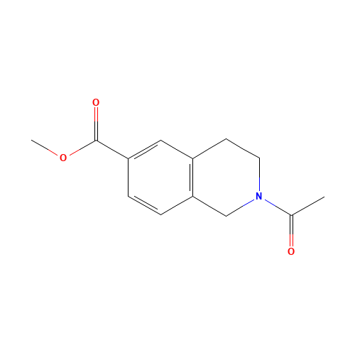 methyl 2-acetyl-3,4-dihydro-1H-isoquinoline-6-carboxylate (CAS: 1268521-01-2) - Related Chemical Product