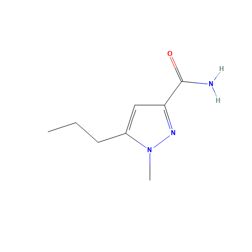 1-methyl-5-propylpyrazole-3-carboxamide (CAS: 1185292-78-7) - Related Chemical Product