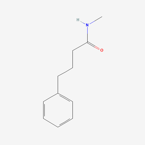 N-methyl-4-phenylbutanamide (CAS: 42407-51-2) - Chemical Structure and Molecular Formula 