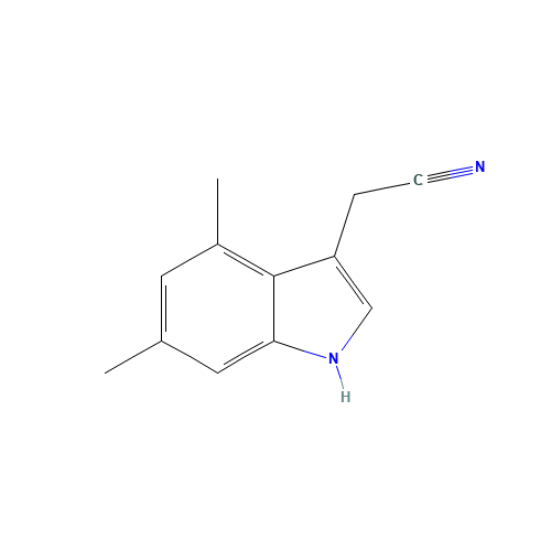 2-(4,6-dimethyl-1H-indol-3-yl)acetonitrile (CAS: 880079-42-5) - Related Chemical Product
