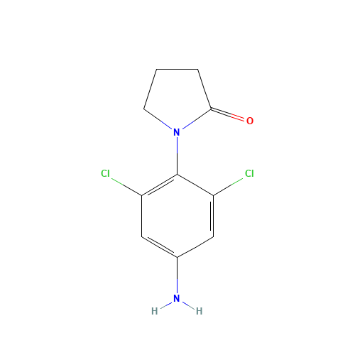 1-(4-amino-2,6-dichlorophenyl)pyrrolidin-2-one (CAS: 954269-40-0) - Related Chemical Product