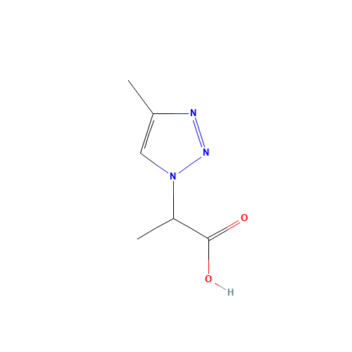 2-(4-methyltriazol-1-yl)propanoic acid (CAS: 1190392-96-1) - Related Chemical Product