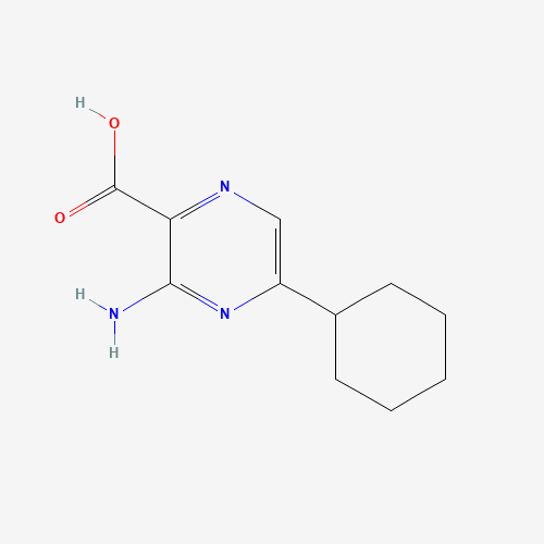 3-amino-5-cyclohexylpyrazine-2-carboxylic acid (CAS: 2032-83-9) - Related Chemical Product