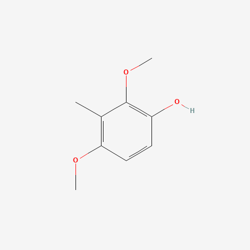 2,4-dimethoxy-3-methylphenol (CAS: 19676-67-6) - Chemical Structure and Molecular Formula 